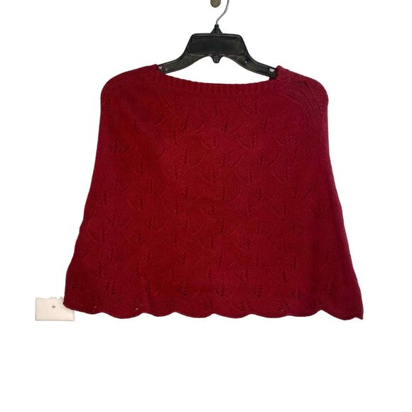 At Studio NWT womens Cashmere Lambswool Rabbit Hair knit shawl Size M/L - Picture 2 of 8